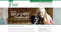 Desktop Screenshot of orchardhousevets.com